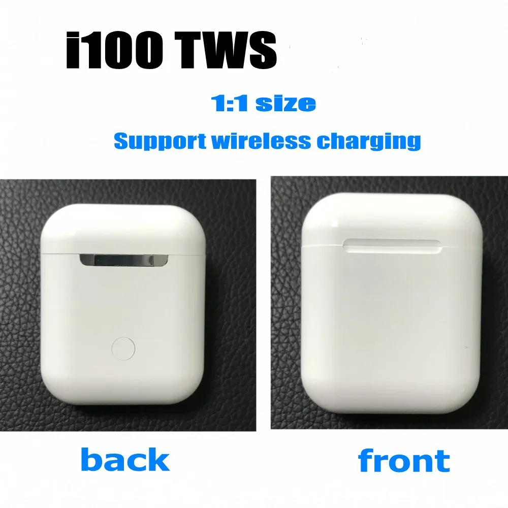 Распродажа! i100 TWS Bluetooth 5 0 гарнитура 6D бас сенсорное управление беспроводные