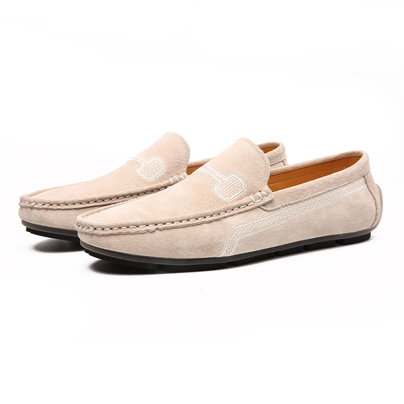 

Classic Men Casual Shoes Fashion Men Shoes Genuine Leather Men Loafers Moccasins Slip on Men's Flats Male Driving Shoes Size 47