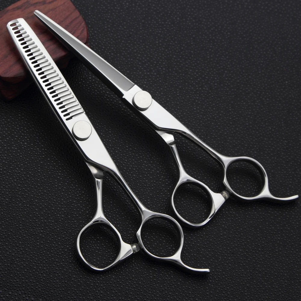 Меч Парикмахерские ножницы 6 &quotножницы для волос/истончение выпуклые заточки