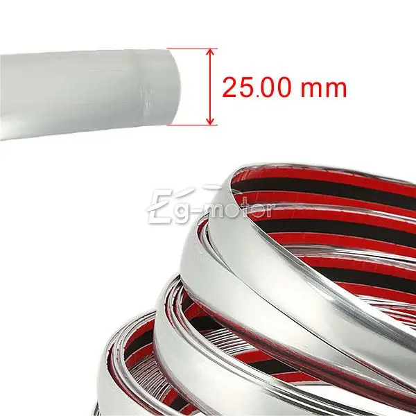 Бесплатная доставка Новый 25 мм x 15 м Универсальный Автомобильный боковой отделки