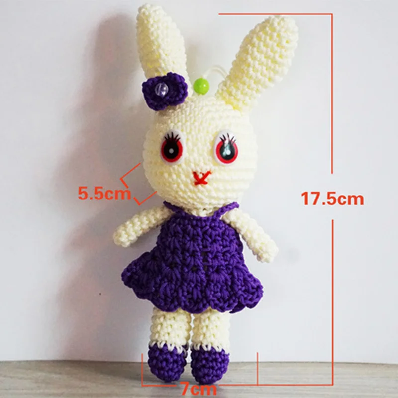 1 шт ручной работы кролик искусство домашнее украшение для комнаты креативная