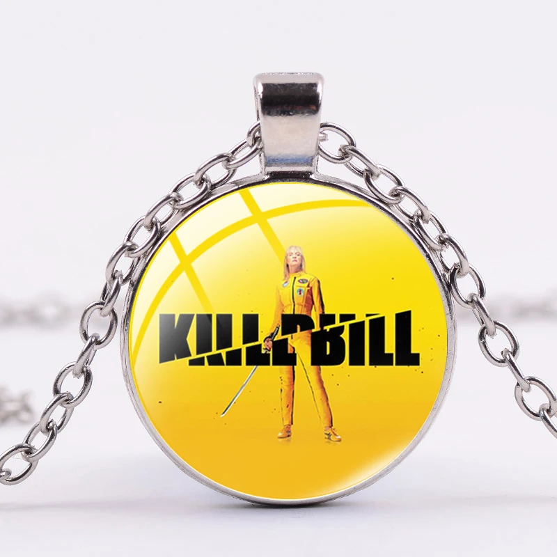 Ожерелье Kill Bill с экшн-фильмом для женщин и девушек персональный кинопостер
