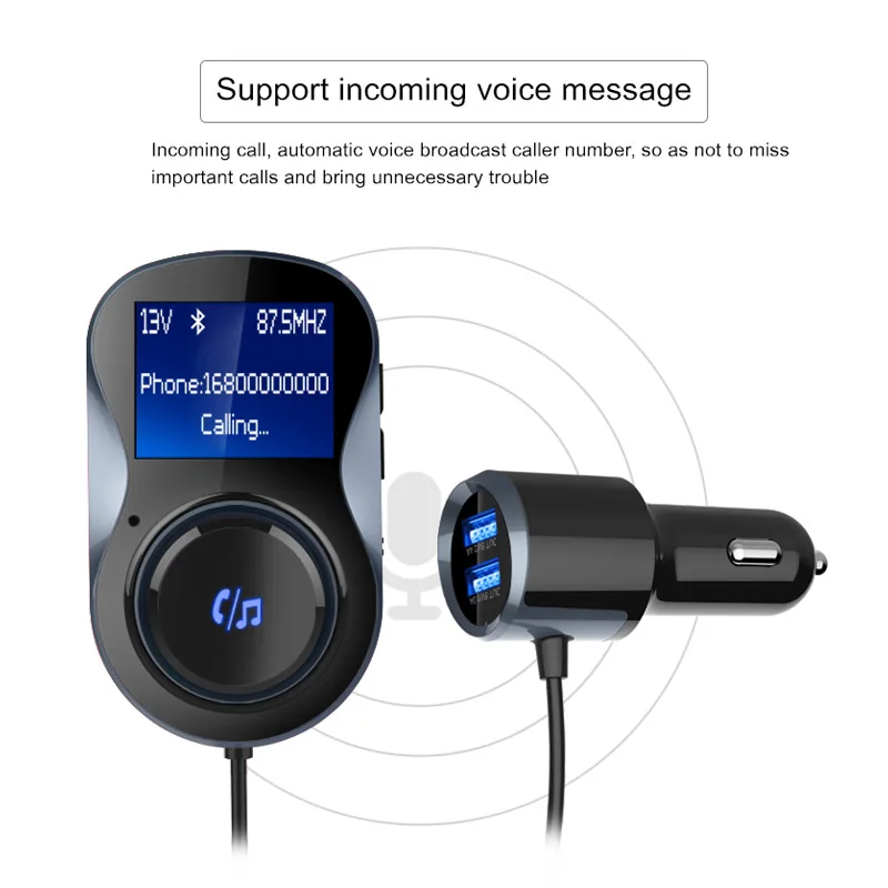 FM-передатчик автомобильный комплект JaJaBor с Bluetooth г. беспроводной Автомобильный
