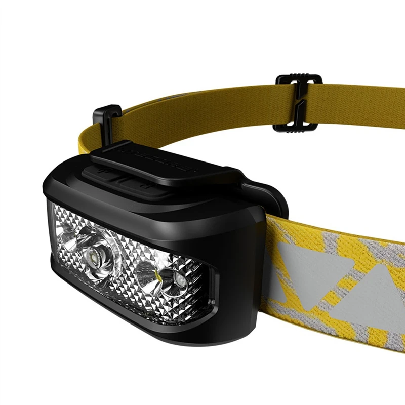 Налобный фонарь Nitecore NU17 перезаряжаемый Micro USB тройной выход Сверхлегкий для