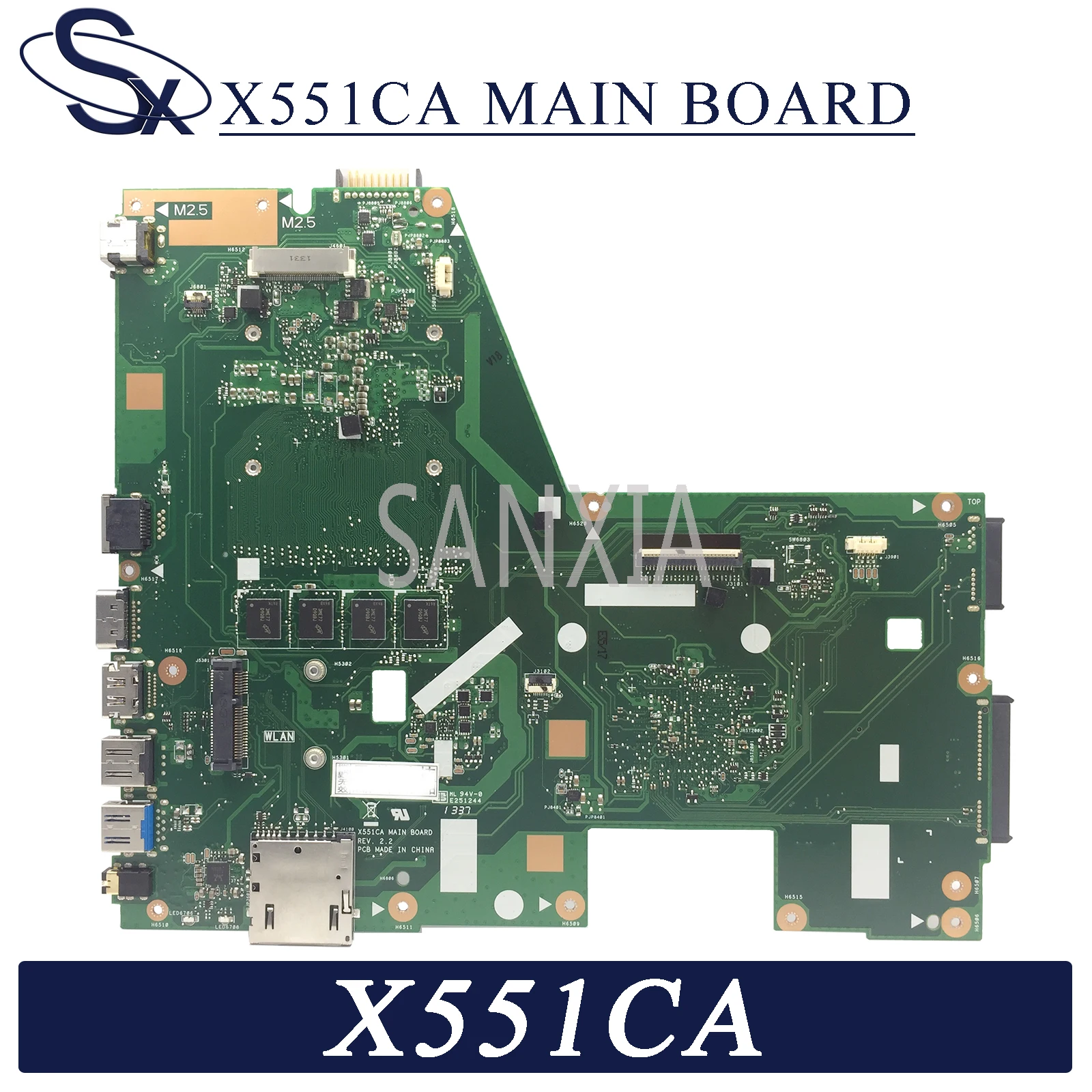 KEFU X551CA     ASUS X551CA X551CAP    100%  1007U/2117U 4G-RAM