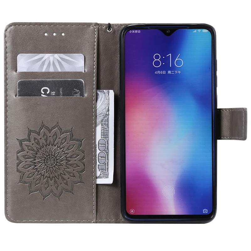 Чехол-кошелек из искусственной кожи с откидной крышкой для Xiaomi Redmi Note 9 Pro 9s 7A 8A 6A 5A