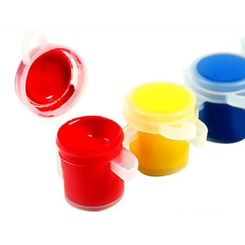 Набор акриловых красок для раскрашивания по номерам текстильная ткань одежды