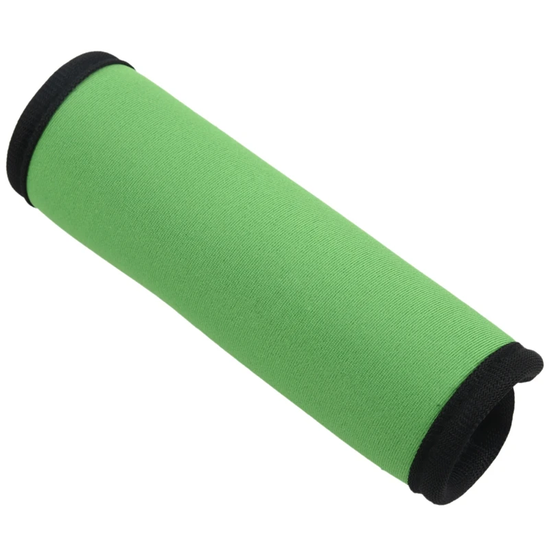 Travelling Luggage Suitcase Handle Comfort Wraps Identifier Tags Green |