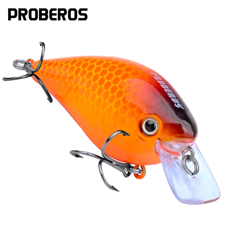 PROBEROS Topwater кренкбейт рыболовная приманка 7 5 см 13 г Искусственные воблеры для окуня
