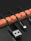 Новый органайзер для USB-кабеля, зажим для проводов, силиконовый зажим для проводов, органайзер для управления проводами, зажим для шнура, офисный Настольный держатель для телефона
