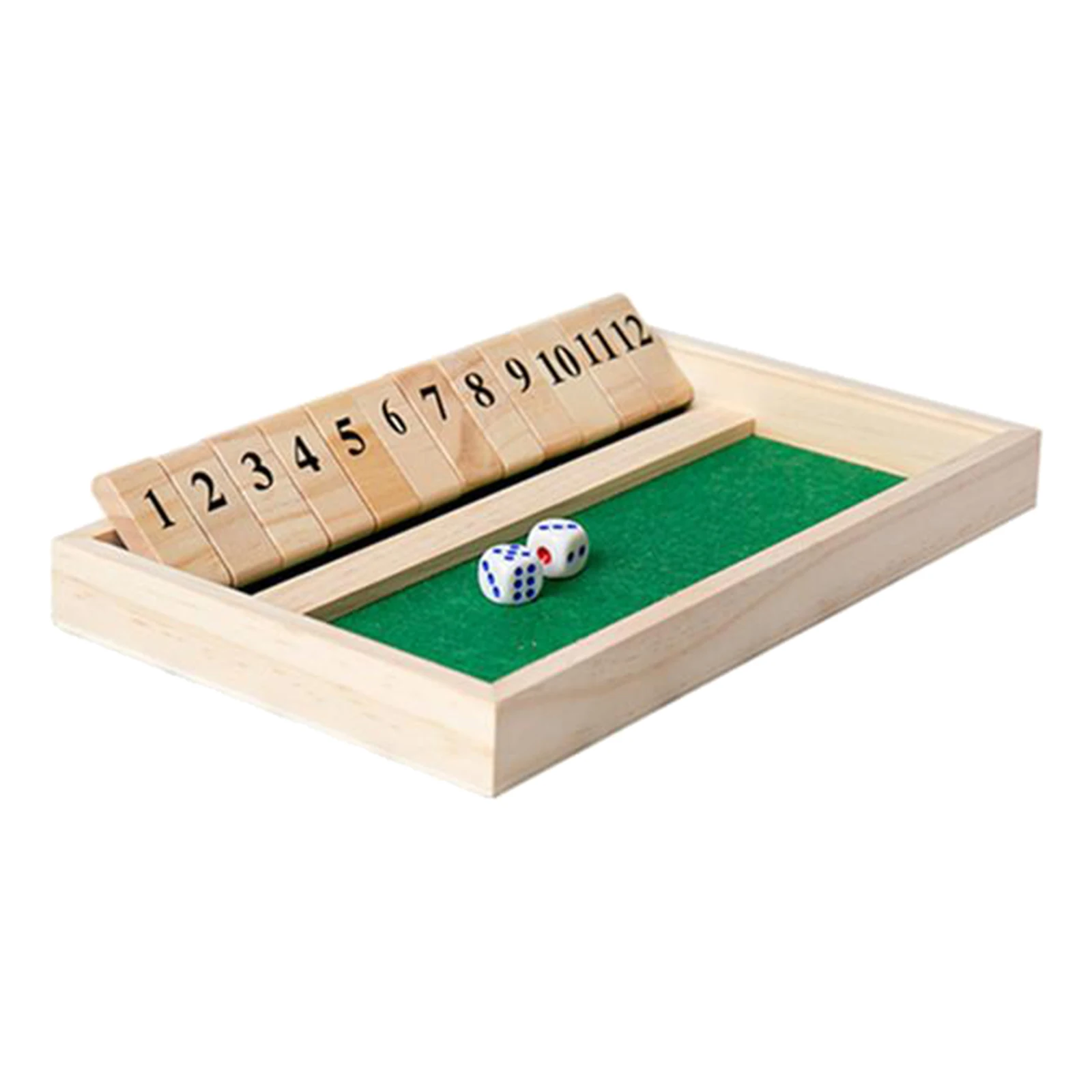 Классическая настольная игра в кости Shut The Box Bar для детей и взрослых|Настольные