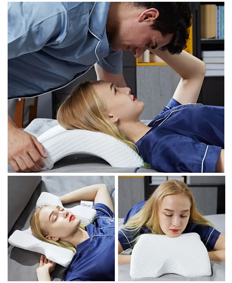 Изогнутая U-образная подушка с эффектом памяти | Дом и сад