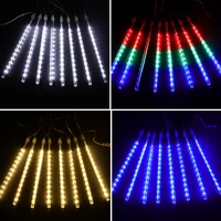 icicle led meteor shower string light holiday outdoor waterproof fairy lamp for christmas wedding party garden tree decor