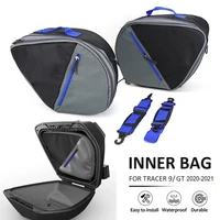 motorcycle for yamaha tracer 9 tracer9 gt 2020 2021 luggage bags pannier liner bag tool boxcases side bags waterproof