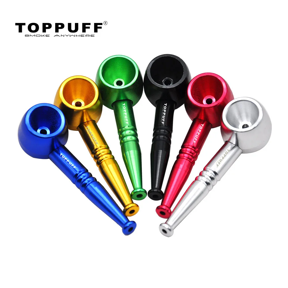 Металлические трубки topспонж ручные портативные для курительных труб аксессуары