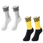 Новые противоскользящие бесшовные мужские высококачественные профессиональные брендовые дышащие спортивные носки дорожные велосипедные носки для спорта на открытом воздухе велосипедный носок