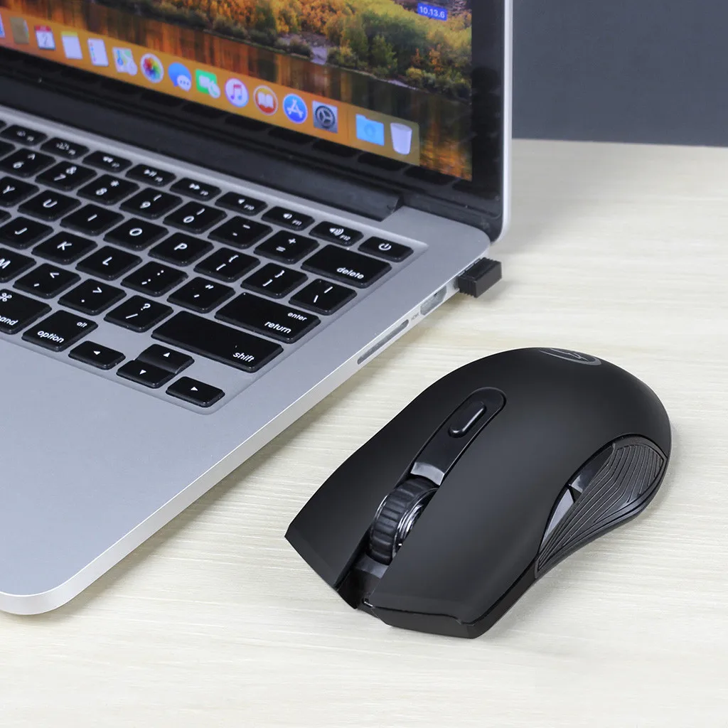 

2.4G Optical Wireless Gaming Mouse Ergonomic Mouse Portable Ergonomic Computer Silent PC Gamer Desktop Gaming laptops