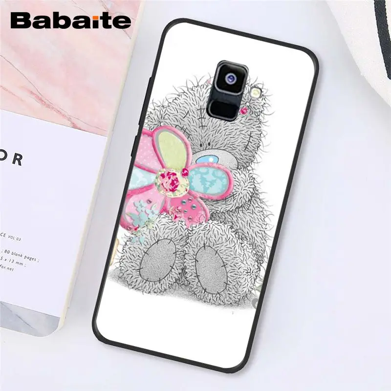 A6 Babaite Tatty Teddy Me To You Bear чехол для телефона для samsung Galaxy A7 A50 A70 A8 A3 A6 A6Plus A8Plus A9 - Цвет: A6