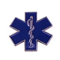 star of life ems emt paramedic pins beautiful way to show support for those emergency medical profession