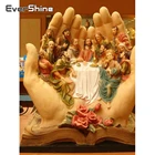 EverShine 5D Алмазная вышивка полная выкладка религия алмазная мозаика картины стразами вышивка крестом рукоделие