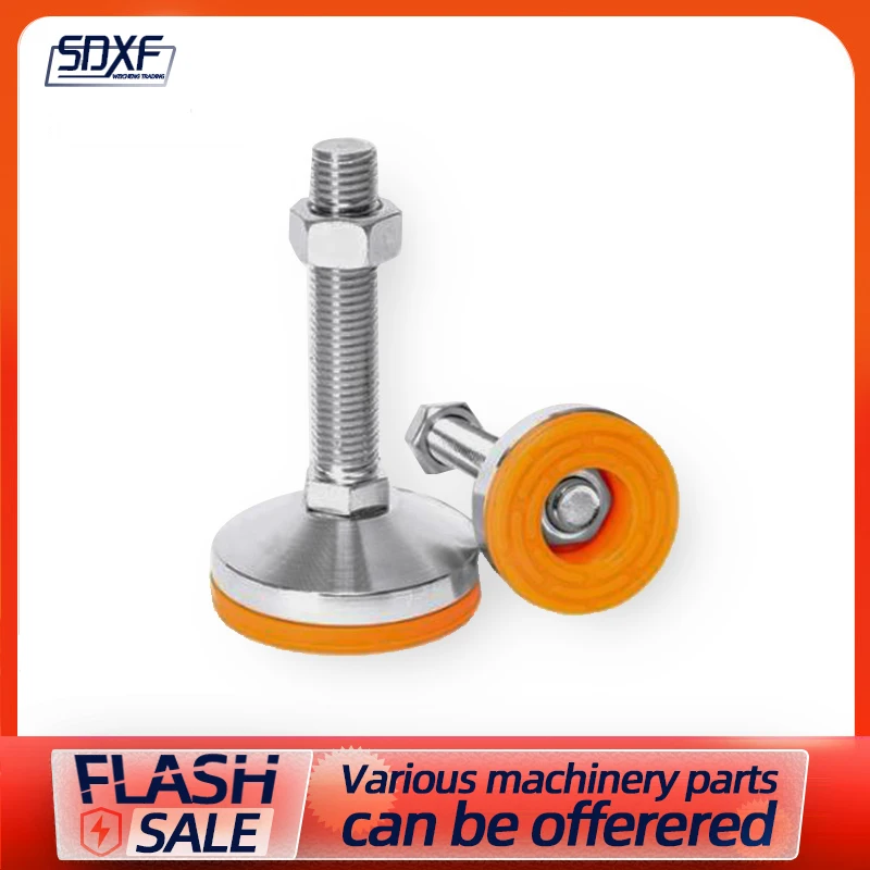 1/2/4PCS heavy-duty adjusting foot cup m16 fixed screw m20 mechanical support non-slip m12 | Linear Guides