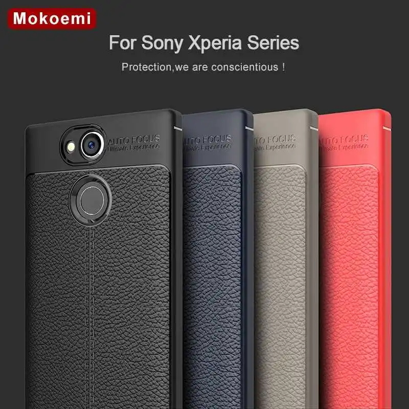 Mokoemi Личи узор ударопрочный мягкий для sony Xperia XA2 XA1 Ультра чехол для sony Xperia XA2 XA1 Plus чехол для телефона
