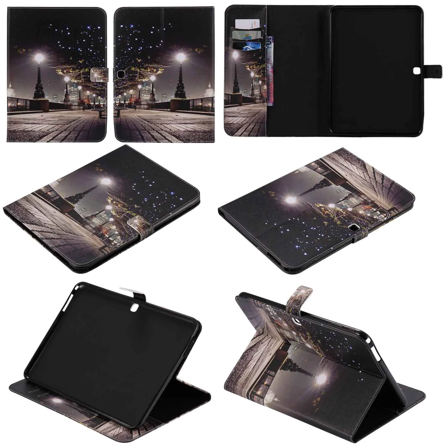 2019 новый милый чехол для планшета Don't touch my pad samsung t560 9 дюймов откидная Сумка