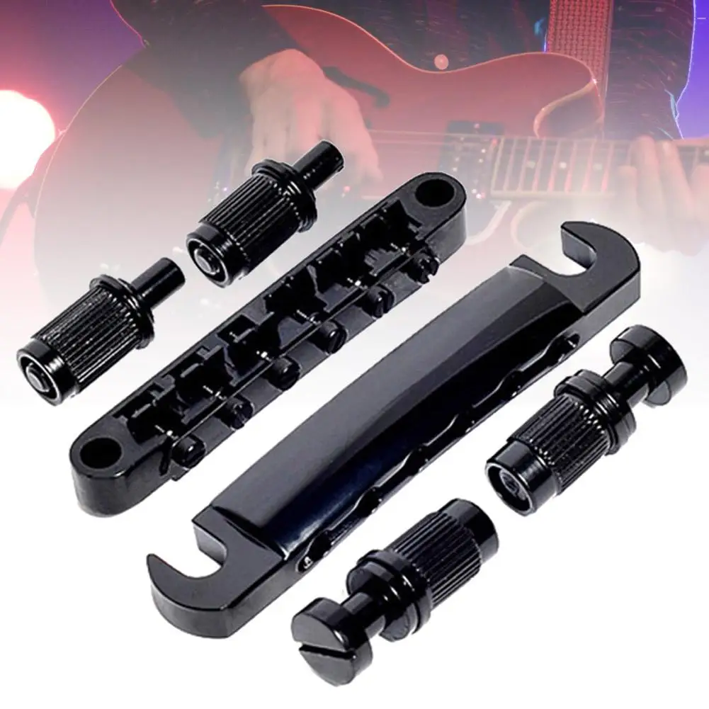 Набор из 6 струн Tune O Matic Bridge Tailpiece для электрогитары LP Gibson SG|Деревянные музыкальные