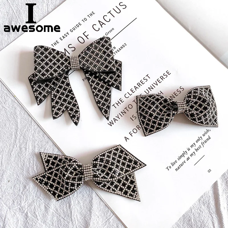 

3 designs DIY Handmade Black Bowtie Bridal Wedding Party Shoes Accessories For high Heels Flats Slipper Shoe Decorations flower