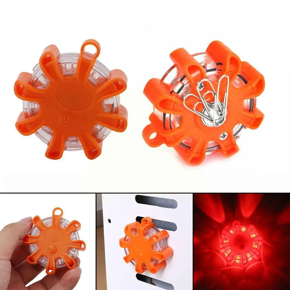 Magnetic Emergency Roadside Safety Light Led Road Flare Night Warning Lamps Beacon Flashlight Lights V1l7 | Автомобили и