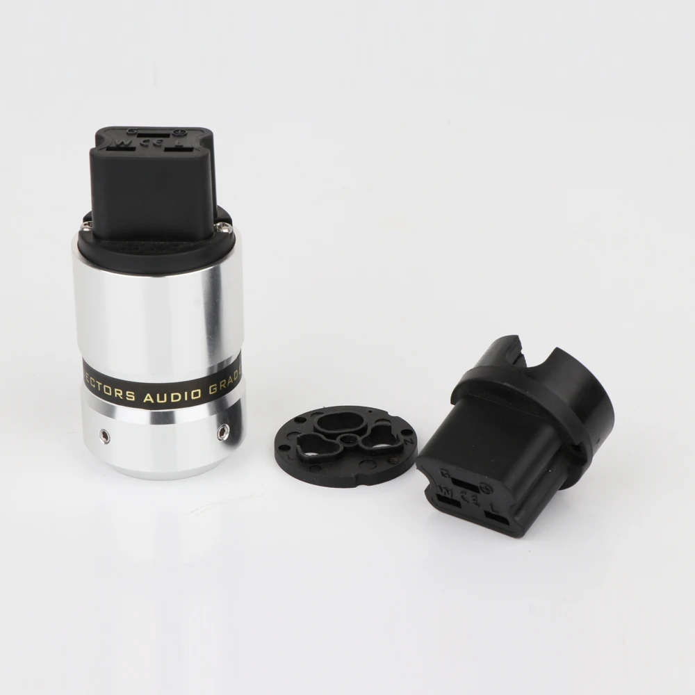 Высококлассный медный цветной родиевый силовой стандарт F090 20 А разъемы