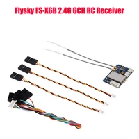 flysky fs x6b 2 4g 6ch remote controller receiver for airplane glider helicopter fit for fs i6 fs i10 fs tm10 fs tm8 transmitter