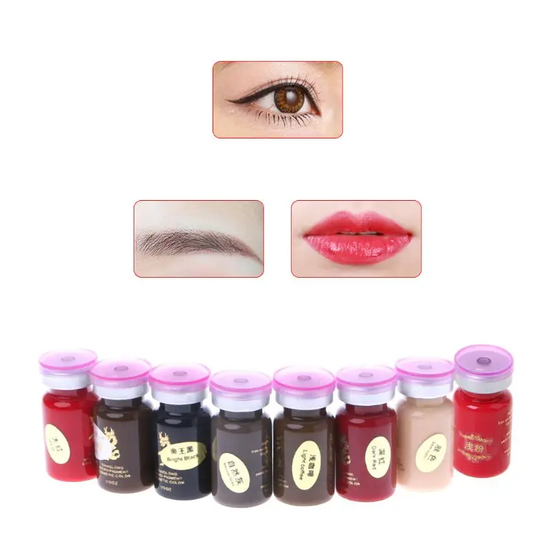 

For Eyebrow Eyeliner Lips Paste Tattoo Practice Ink Pigment Special For Beginner