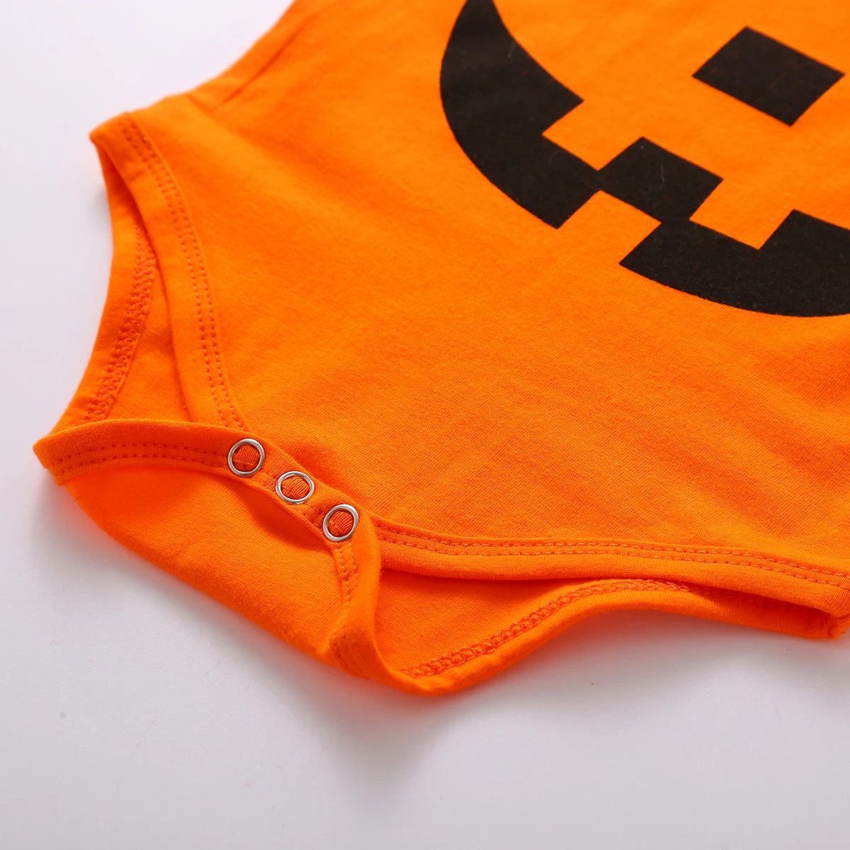 Хэллоуин Одежда для маленьких девочек комплект Happy тыквы уход за кожей лица боди