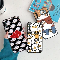 cute cartoon phone case for xiaomi redmi note 9 10 pro max 5g 9t 9 9i 9at 9a 9c 10s soft tpu funda hot anime cases back cover