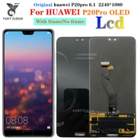 original new for huawei p20 pro lcd display touch screen panel digitizer p20 pro clt al01 lcd p20 plus display