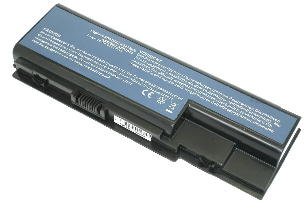 Аккумулятор AS07B31 AS07B41 AS07B72 для Acer Aspire 5520 5230 5300 5320 5330 5920 6920G 7520 Series p/n: 934T2180F 2 |