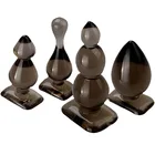 Анальная пробка 4 шт.компл., набор для тренировки, анальные пробки, анальные шарики, массаж простаты, искусственные взрослые секс-игрушки для женщин, мужчин, анальная пробка