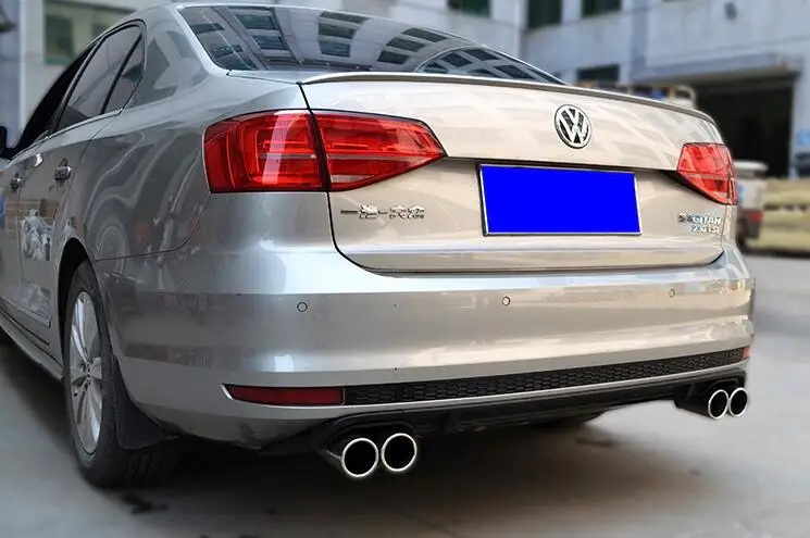 Для Volkswagen Jetta (Фольксваген Джетта заднего бампера Диффузор спойлер 2016 2018 для Sagitar