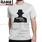 Футболка мужская с надписью All About Me Is A Lie, черный список