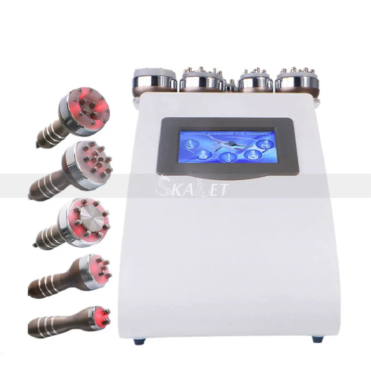 

5in1 Vacuum RF 40K Lipo Ultrasonic Cavitation Facial Skin Tightening Body Slimming Beauty Equipment