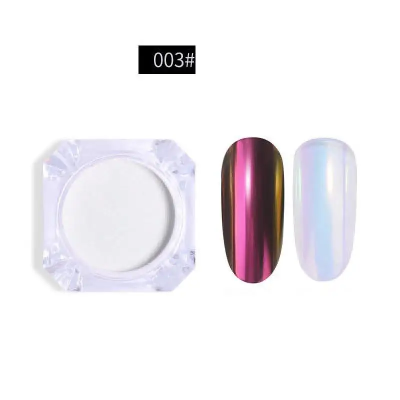 Симфония Русалка неоновый розовый жемчужный порошок для дизайна ногтей Краска