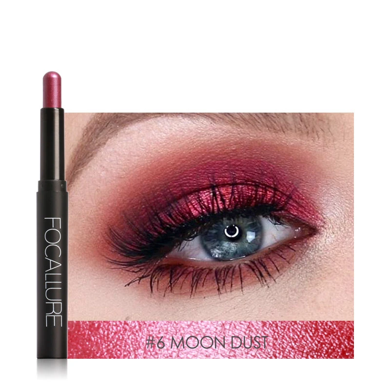 4 Colors Eyes Makeup Liner Combination Eyeshadow Pencil Sticker Easy to Wear Long Lasting Shimmer Tools | Красота и здоровье