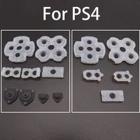 50 set for sony playstation 4 ps4 controller conductive silicone rubber pads for dualshock 4 buttons repair replacement part