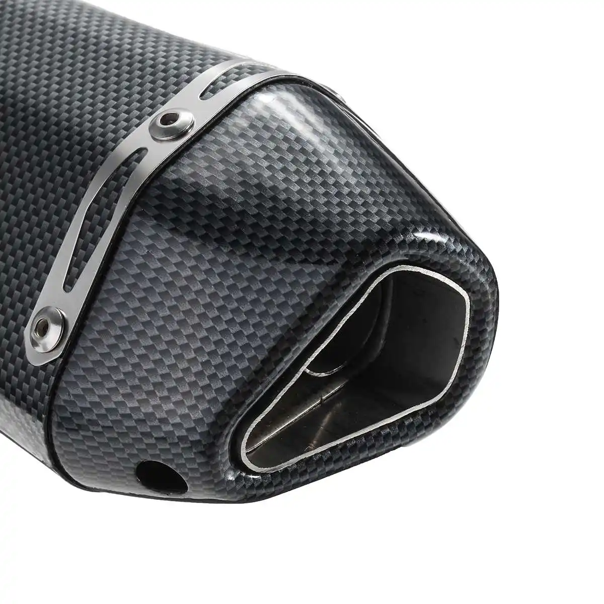 Глушитель выхлопной трубы из углеродного волокна для мотоцикла 38 51 мм|Выхлопные