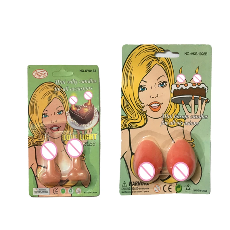 1 пара мини Вилли свечи игрушка девичник Дик для мальчишника украшения различных
