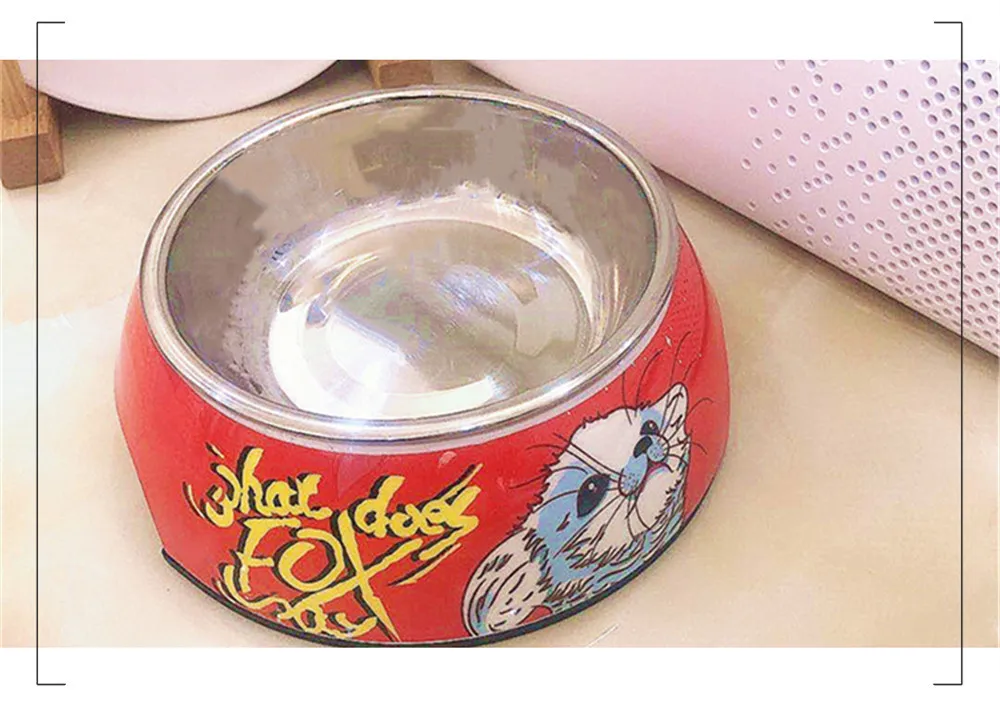 Миски из нержавеющей стали для собак и кошек Нескользящие прочные кормления