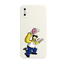 nohon fashion cartoon comic pattern smartphone case for iphone 11 12 pro max xs mini 6s 7 8 plus x se 2020 xr huawei back cover