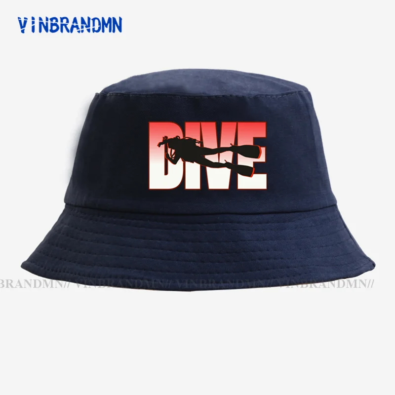 Панама для дайвинга с логотипом Deep Sea Diver шапки в стиле хип-хоп мужчин и женщин