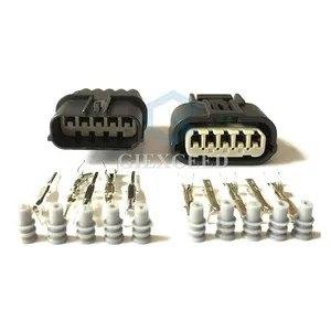 5 Pin 6189-1081 Женский Мужской 1,2 мм автомобильные водонепроницаемые вилки Авто впускное Давление Штекер для датчика кислорода розетки для Honda